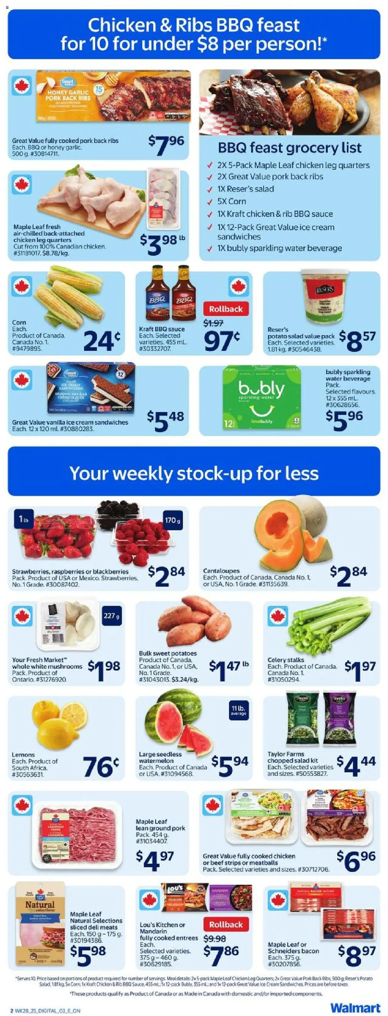 Walmart flyer valid from 07.08.2025 | Page: 3
