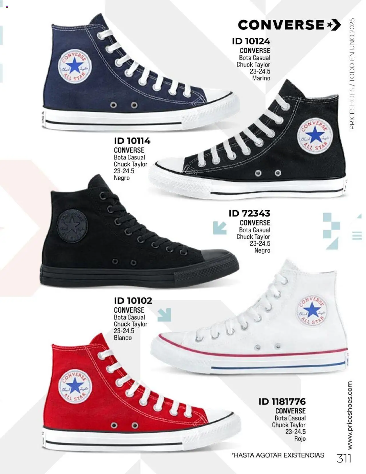 Nuevas ofertas de Price Shoes válidas en toda la República Mexicana desde el 05.05.2025. ¡Encuentra las mejores ofertas en Price Shoes catálogo Todo En 1 2025! | Página: 309