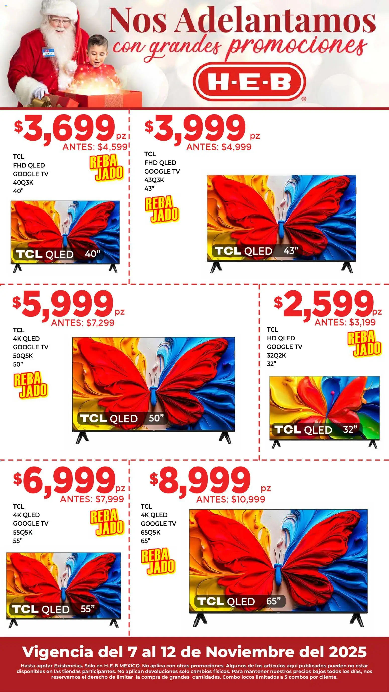 Nuevas ofertas de H-E-B válidas en toda la República Mexicana desde el 07.11.2025. ¡Encuentra las mejores ofertas en H-E-B folleto! | Página: 7
