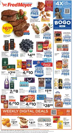 Preview of Fred Meyer weekly ads valid from 28.01.2026