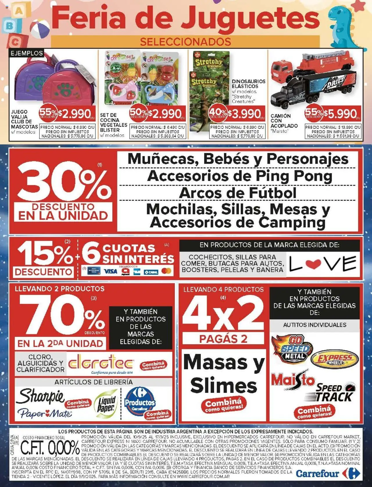 Carrefour ofertas │ válido desde el 10.09.2025 | Página: 22 | Productos: Caso, Valija, Cocina, Sobre