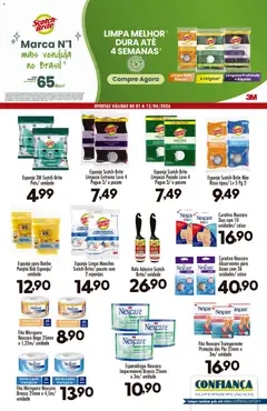 Confiança ofertas Scotch-Brite e Pedigree - Pré-Visualização do folheto da loja Confiança, válido de 01.04.2026