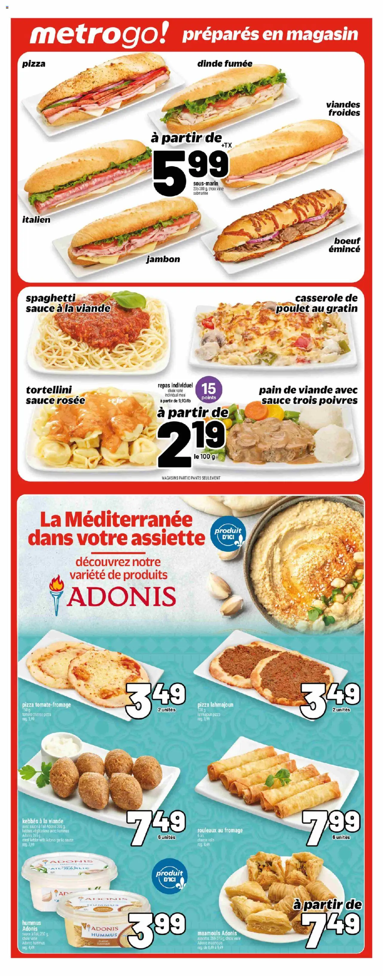 Metro flyer valid from 25.09.2025 | Page: 15 | Products: Cheese, Pizza