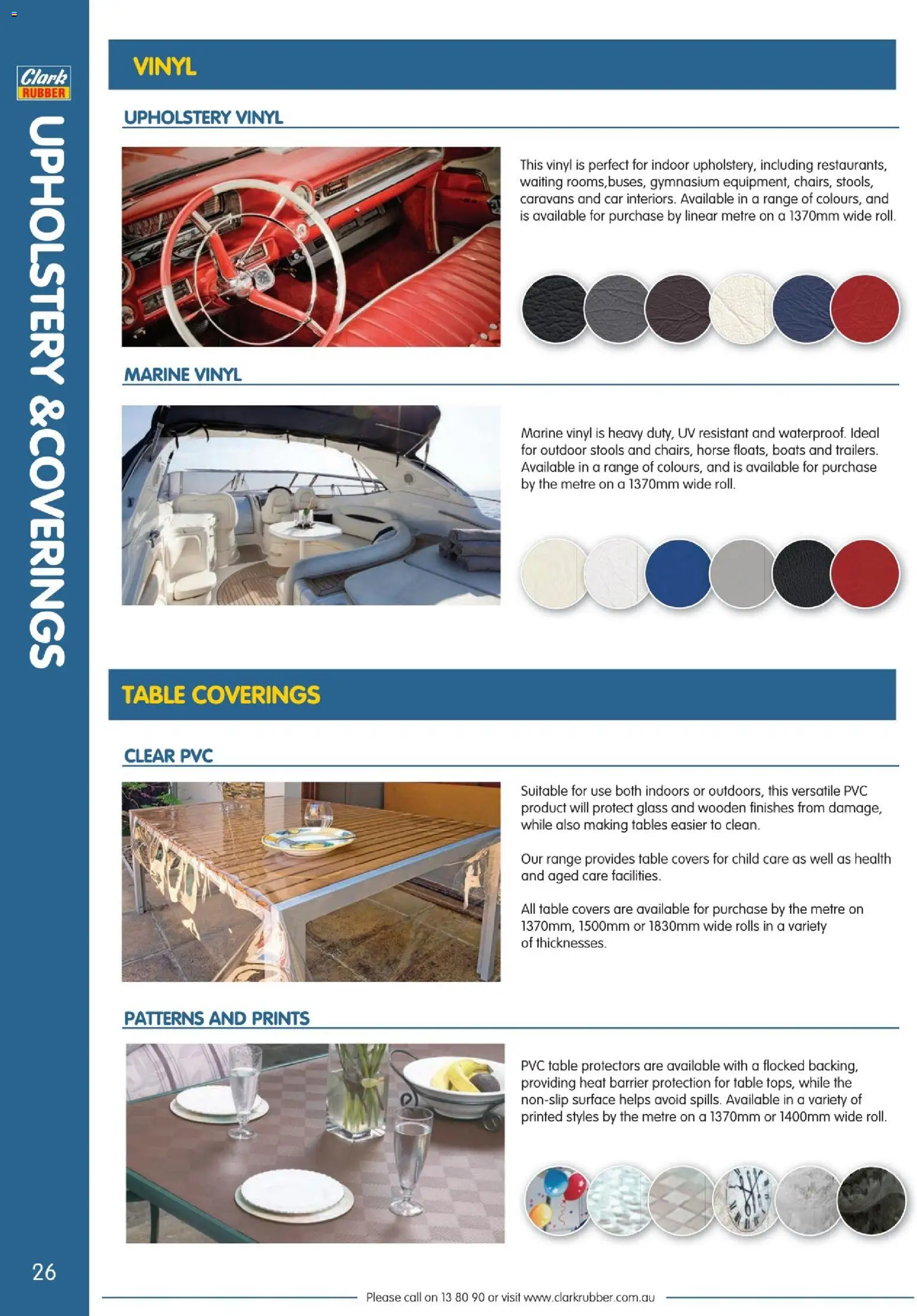 Clark Rubber catalogue - valid from 02.04.2026 | Page: 26 | Products: Table