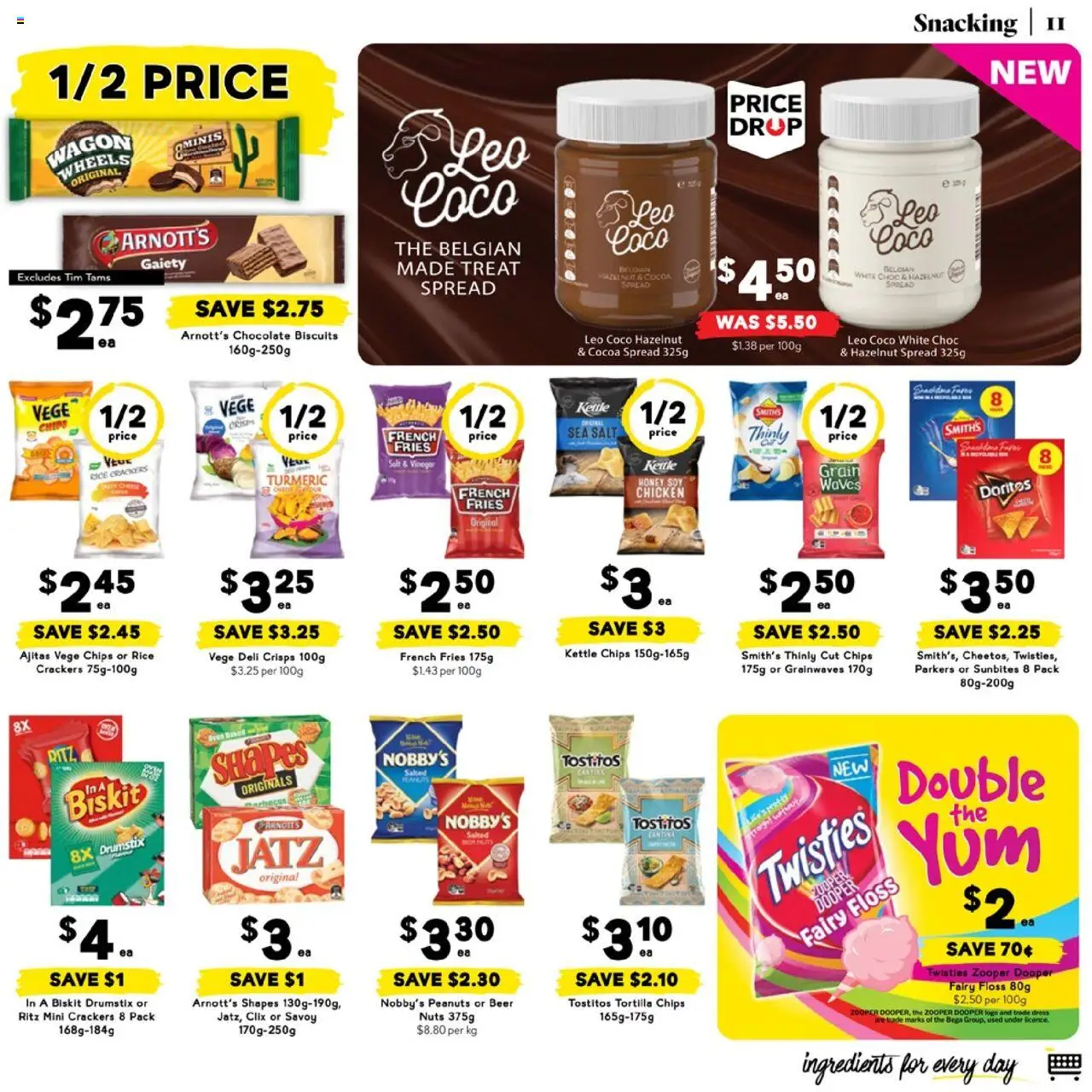 Drakes catalogue - valid from 25.06.2025 | Page: 11 | Products: Cocoa, Beer, Salt, Kettle