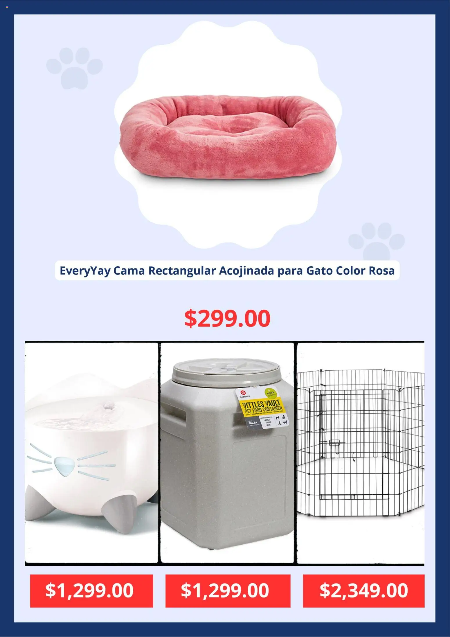 Nuevas ofertas de PetCo válidas en toda la República Mexicana desde el 28.11.2025. ¡Encuentra las mejores ofertas en PetCo Cyber Weekend! | Página: 4 | Productos: Cama