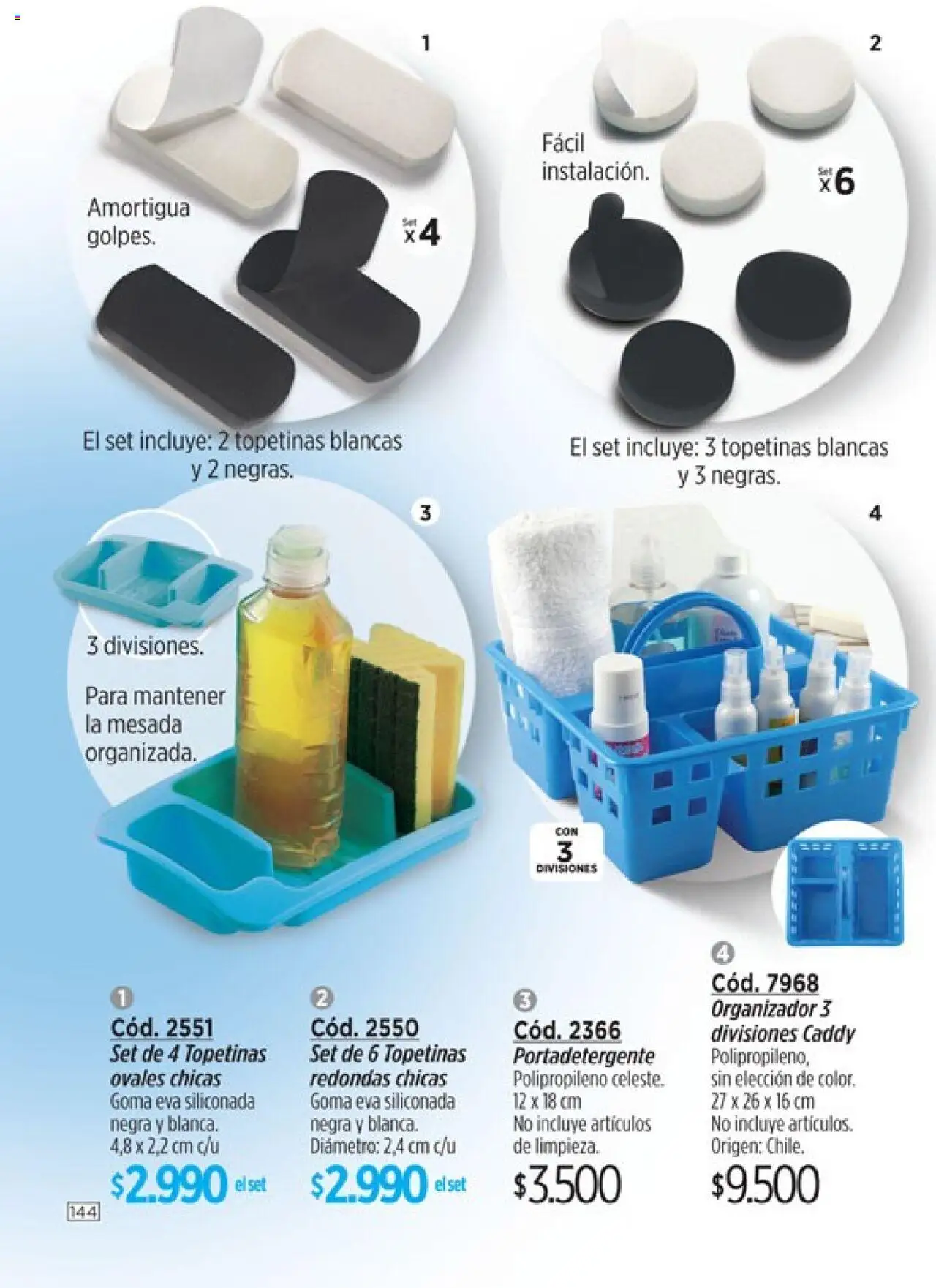 Catálogo Amodil Campaña 11 │ válido desde el 13.06.2025 | Página: 144 | Productos: Organizador, Mesada