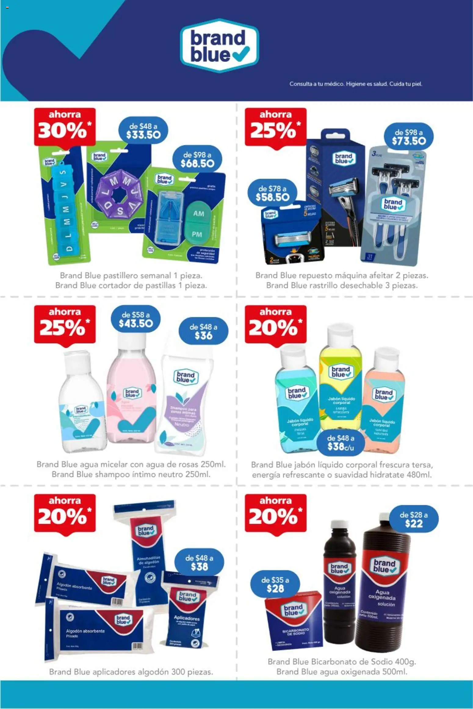 Nuevas ofertas de Farmacia San Pablo válidas en toda la República Mexicana desde el 23.11.2025. ¡Encuentra las mejores ofertas en Farmacia San Pablo catálogo! | Página: 11 | Productos: Jabón líquido, Cortador, Pastillero, Jabón