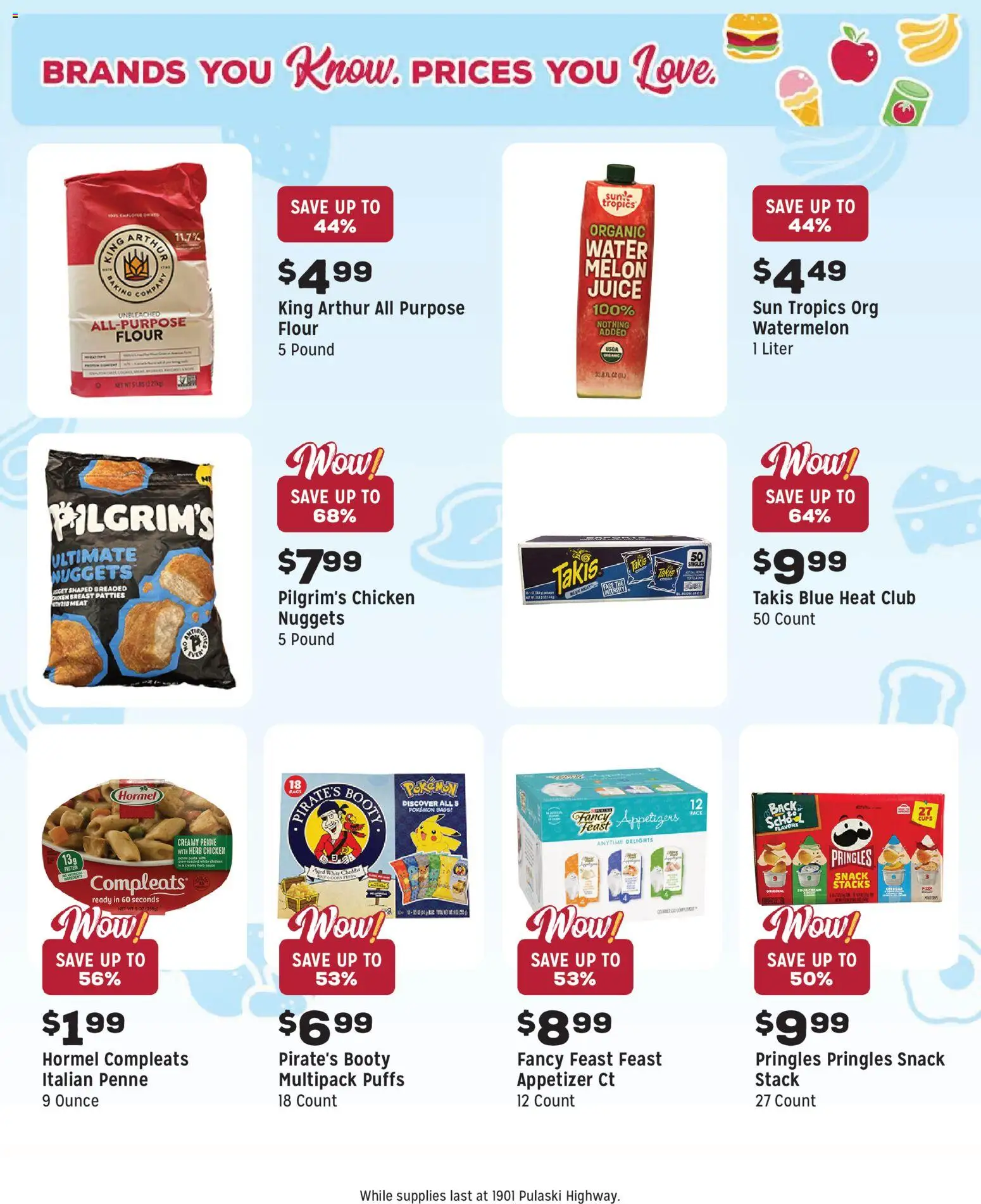 Grocery Outlet Weekly Ad - valid from 03.12.2025 | Page: 9 | Products: Juice, Cream, Watermelon, Melon