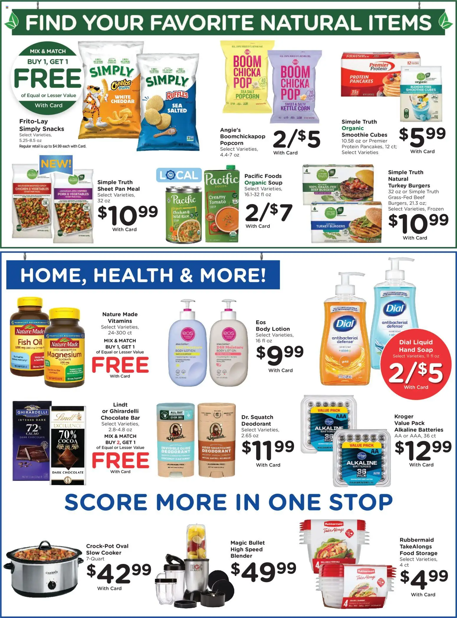 Fred Meyer Weekly Ad - valid from 25.02.2026 | Page: 8 | Products: Pork, Rice, Vegetables, Salt