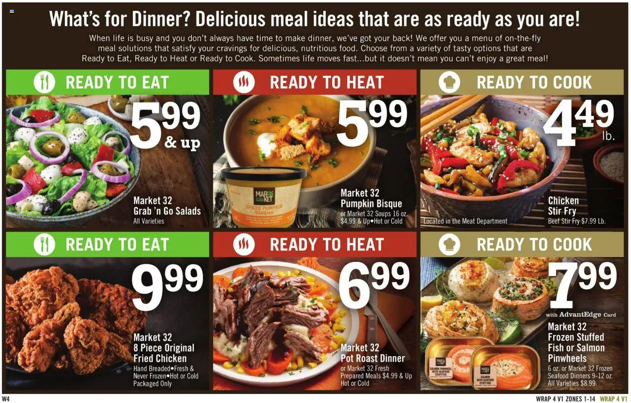 Price Chopper Weekly Ad - valid from 05.10.2025 | Page: 16 | Products: Fish, Beef, Seafood, Pumpkin