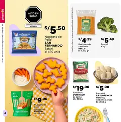 Vista previa de folleto Plaza Vea - Especial Desayunos Loncheras de la Plaza Vea válido desde 27.02.2026 | Página: 4 | Productos: Pan, Zanahoria