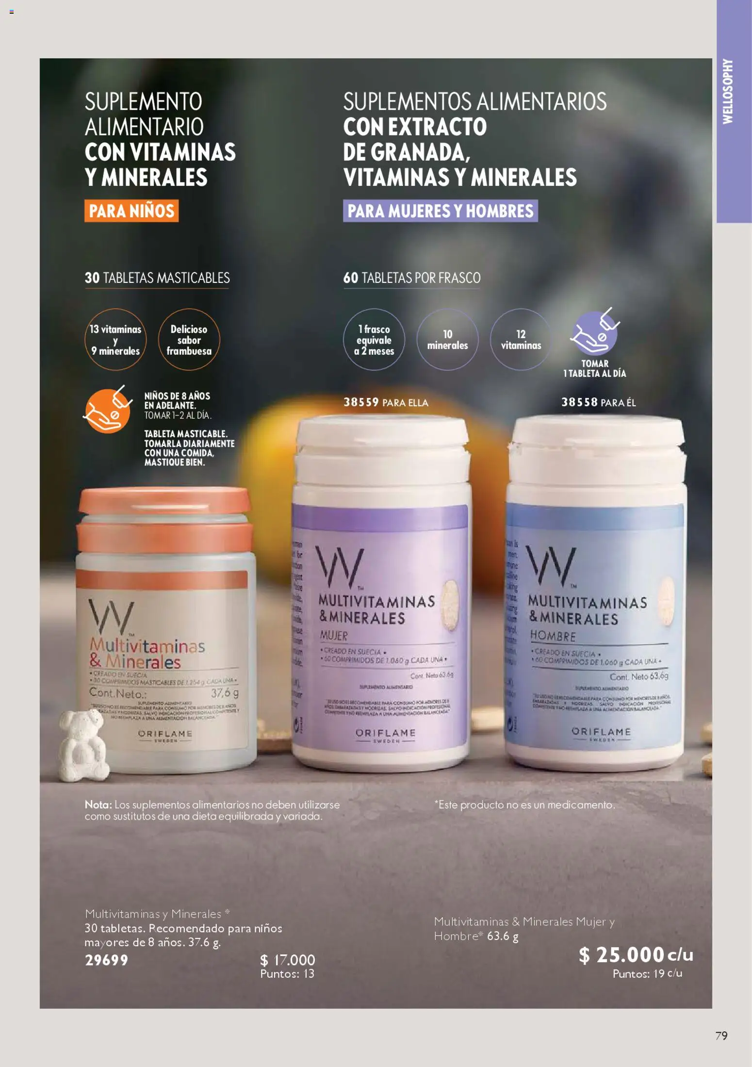 Oriflame catálogo │ válido desde el 07.03.2026 | Página: 87 | Productos: Tableta, Frasco, Vitaminas