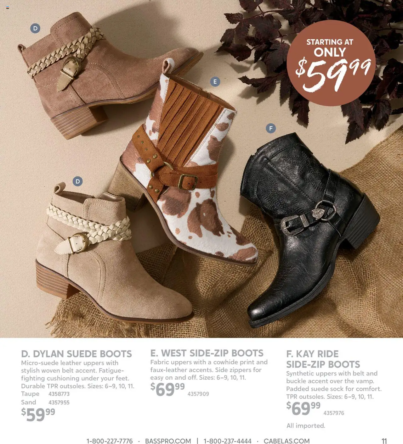 Cabela's Fall Clothing 25 - valid from 01.10.2025 | Page: 11 | Products: Boots, Belt