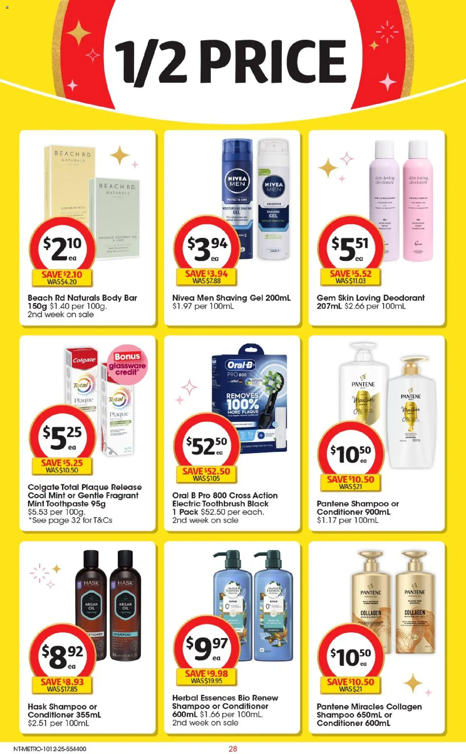 Coles catalogue - valid from 10.12.2025 | Page: 29 | Products: Shampoo, Oil, Toothbrush, Herbal