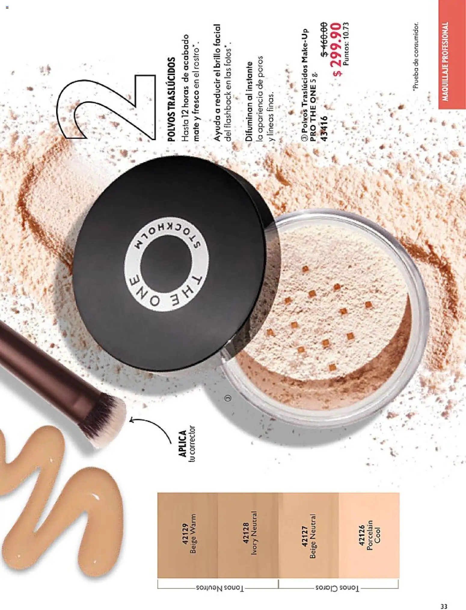 Nuevas ofertas de Oriflame válidas en toda la República Mexicana desde el 14.02.2026. ¡Encuentra las mejores ofertas en Oriflame campaña 3 2026! | Página: 33 | Productos: Brillo, Mate, Maquillaje, Corrector