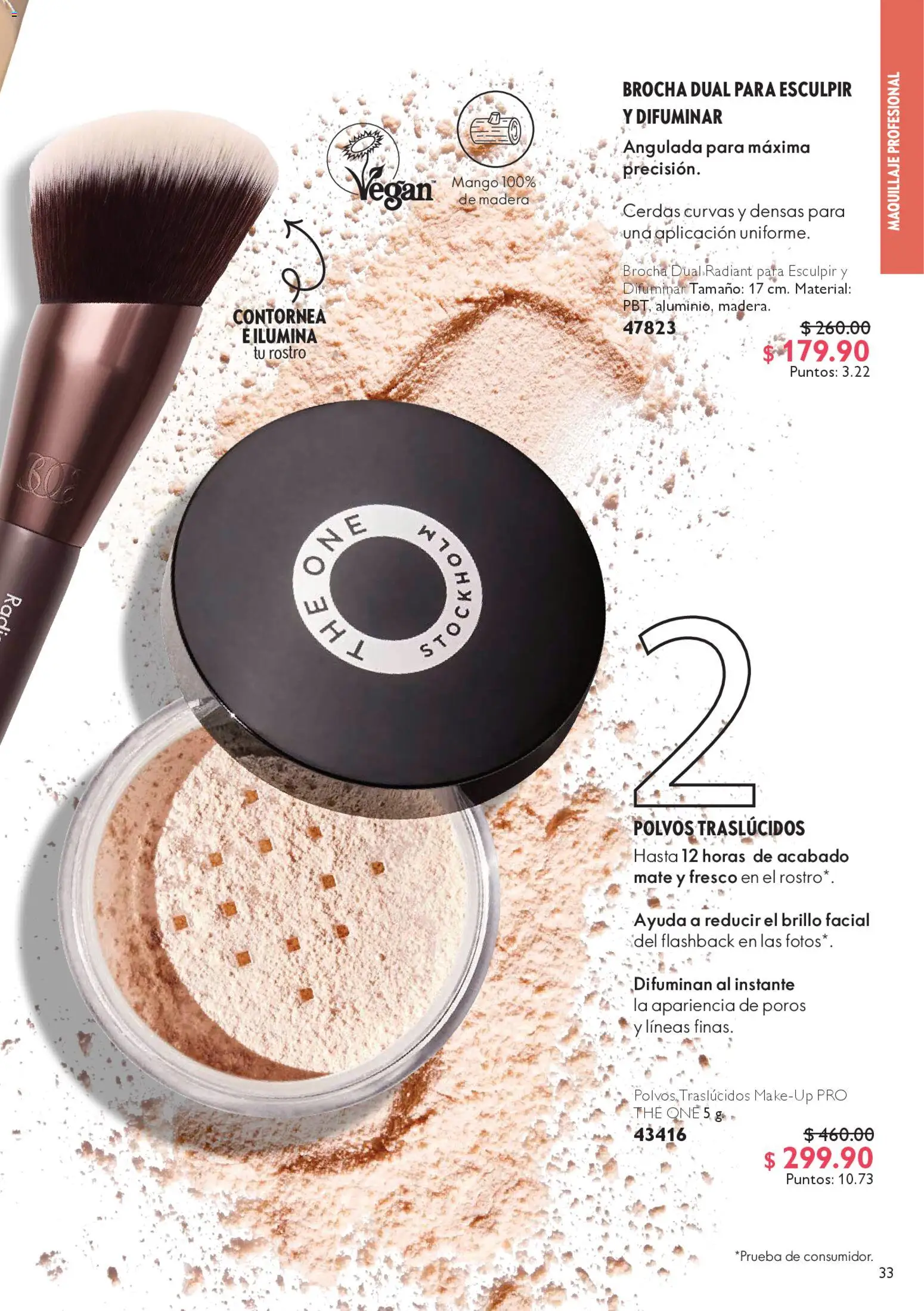 Nuevas ofertas de Oriflame válidas en toda la República Mexicana desde el 14.02.2026. ¡Encuentra las mejores ofertas en Oriflame campaña 3 2026! | Página: 33 | Productos: Brillo, Mate, Maquillaje, Corrector