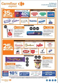 Vista previa Carrefour Express - Ofertas válido desde el 21.04.2026