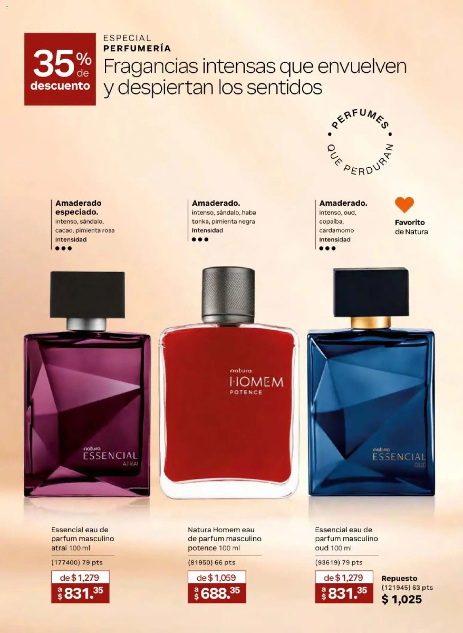 Nuevas ofertas de Natura válidas en toda la República Mexicana desde el 24.04.2026. ¡Encuentra las mejores ofertas en Natura campaña 7 2026! | Página: 31 | Productos: Pimienta