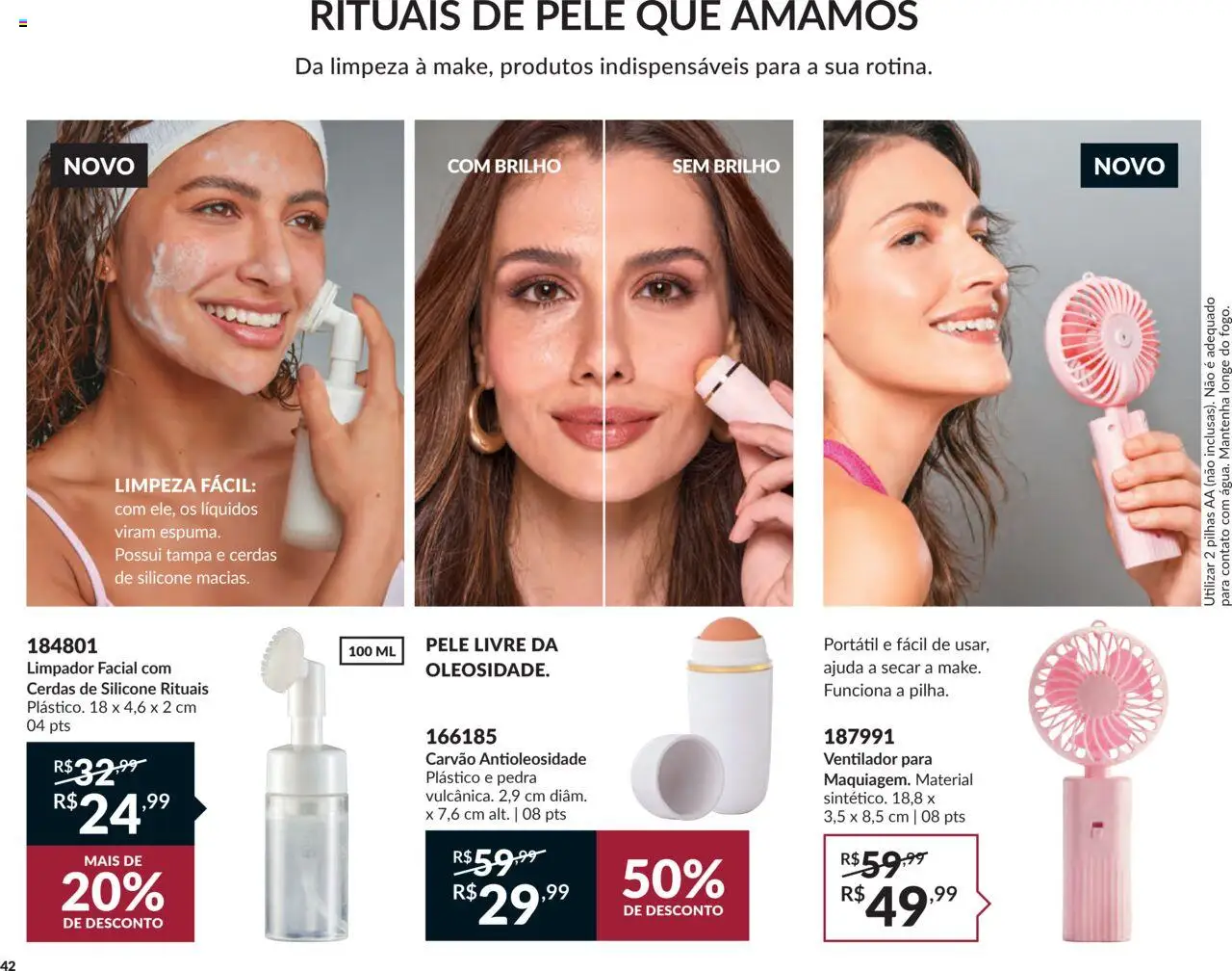 Avon Folheto - válido de 07.10.2025 | Página: 42 | Produtos: Ventilador, Pilhas