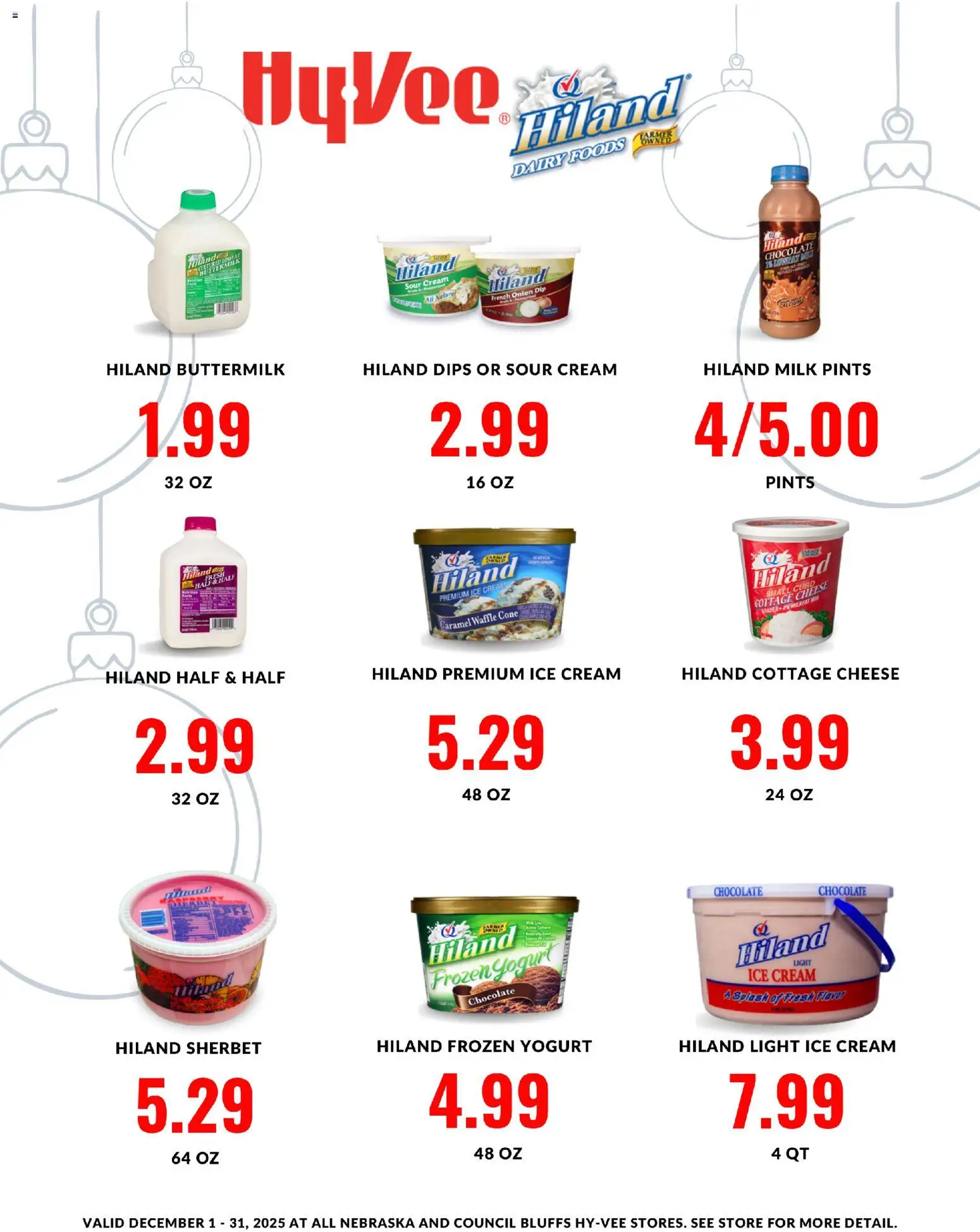 HyVee Hiland Monthlong - valid from 01.12.2025 | Page: 1