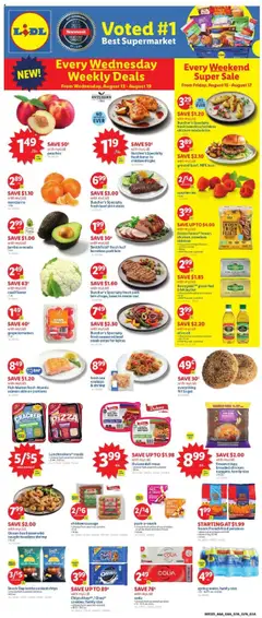 Preview of Lidl weekly ads valid from 13.08.2025