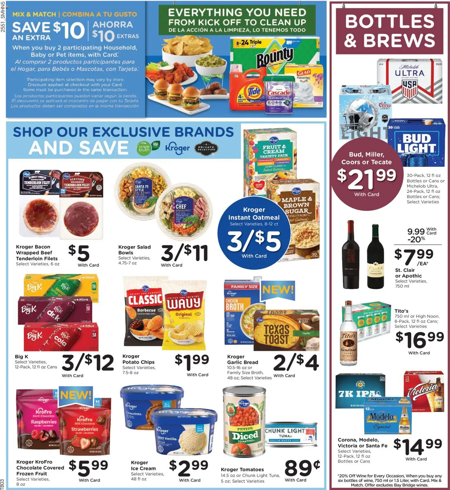 Smith's Weekly Ad - valid from 21.01.2026 | Page: 8 | Products: Milk, Chocolate, Wine, Cream