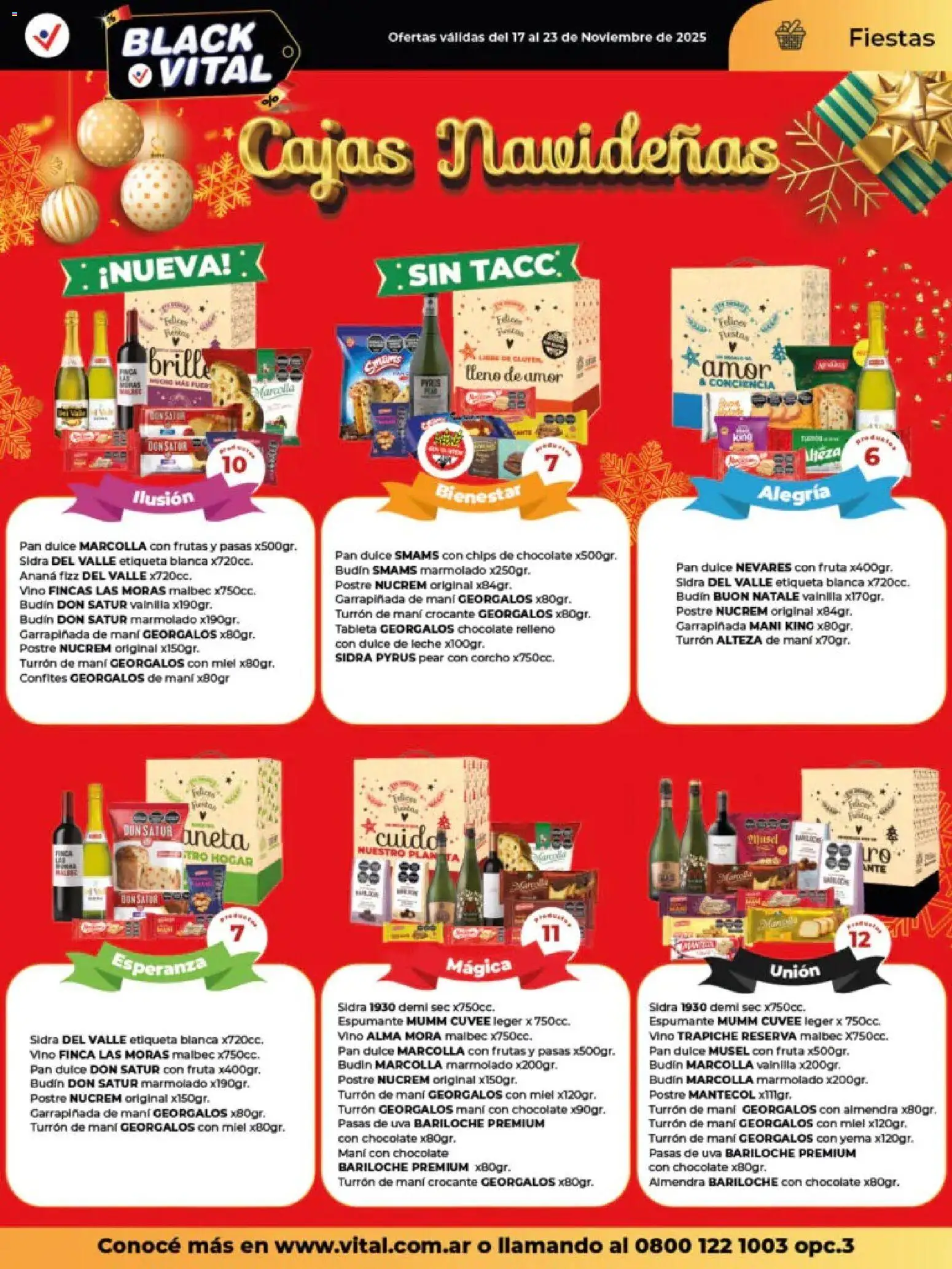 Vital - Ofertas - Bahía Blanca │ válido desde el 17.11.2025 | Página: 16 | Productos: Budín, Ananá, Chocolate, Vino