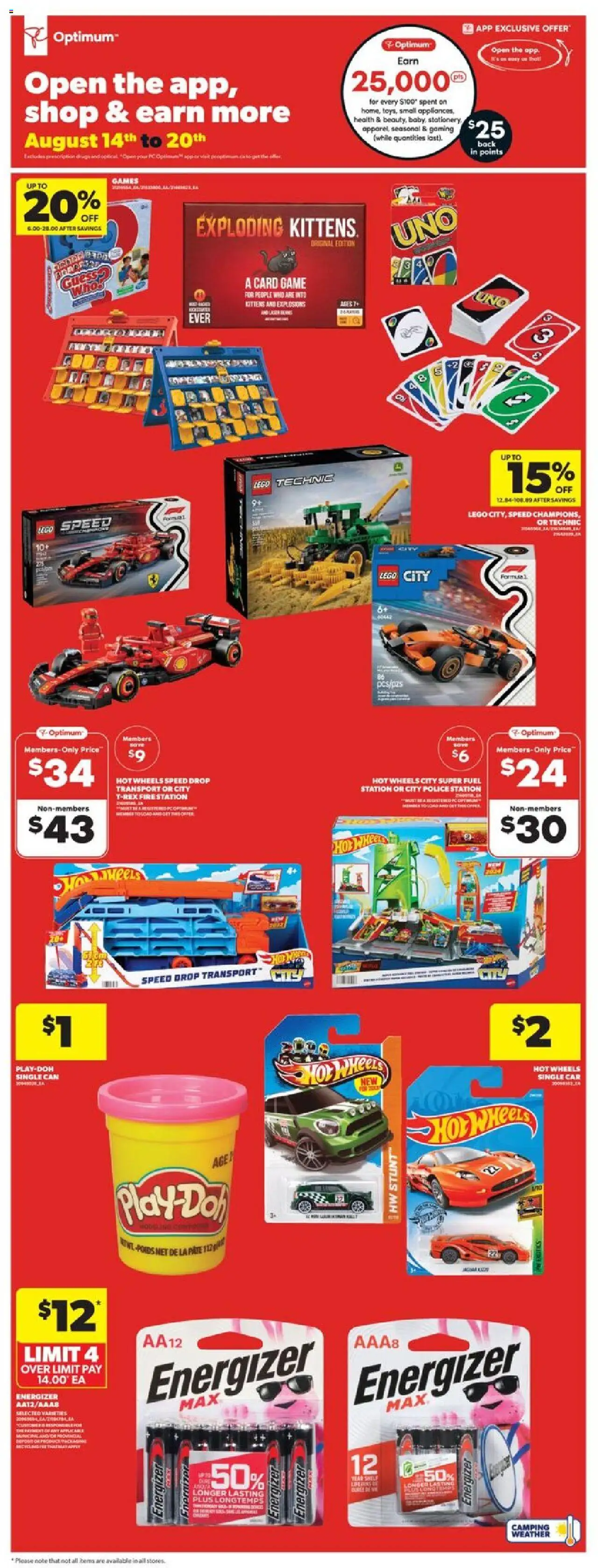 Real Canadian Superstore flyer valid from 14.08.2025 | Page: 35 | Products: PC, Game