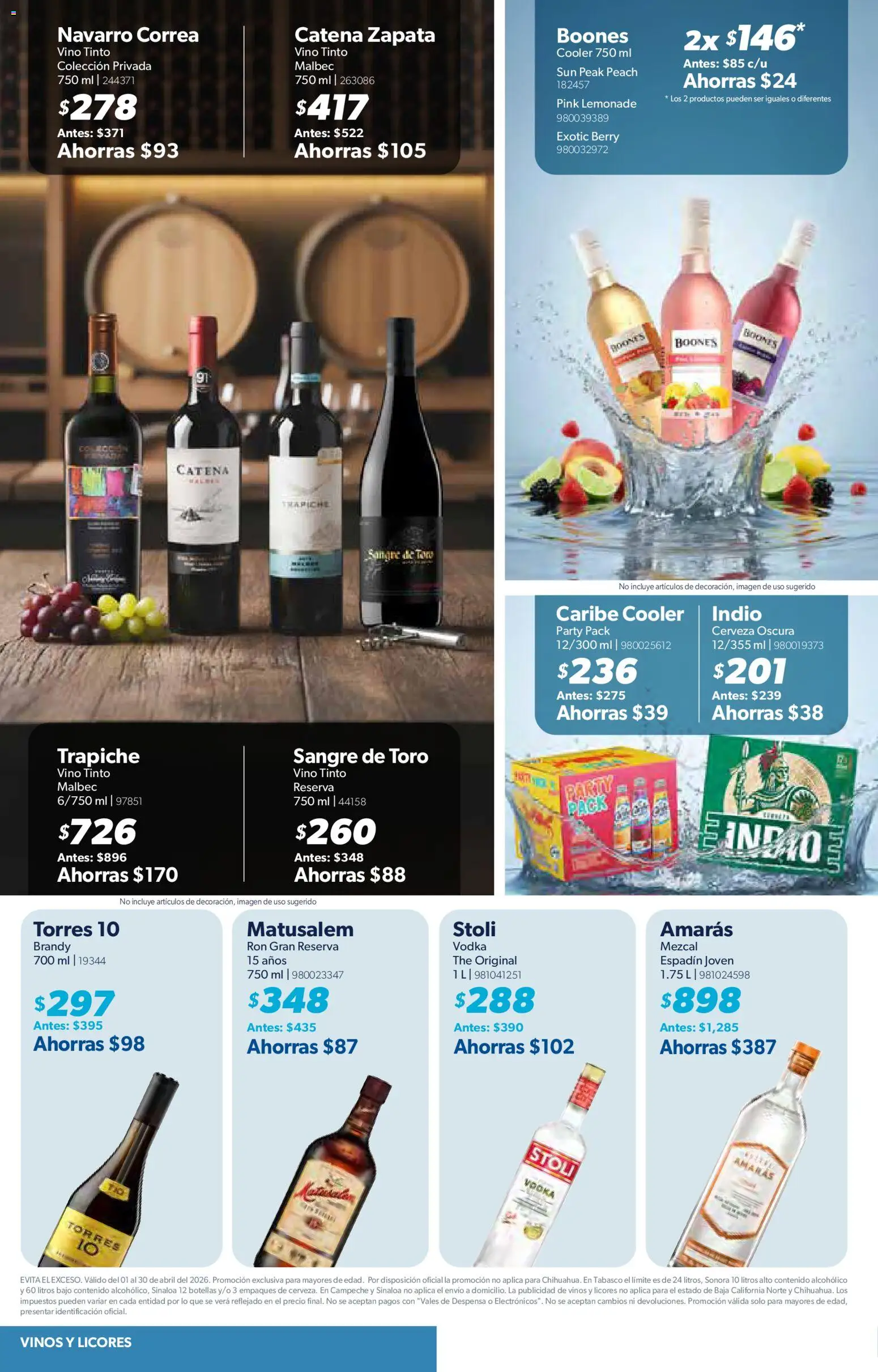 Nuevas ofertas de Sam's Club válidas en toda la República Mexicana desde el 01.04.2026. ¡Encuentra las mejores ofertas en Sam's Club catálogo! | Página: 12