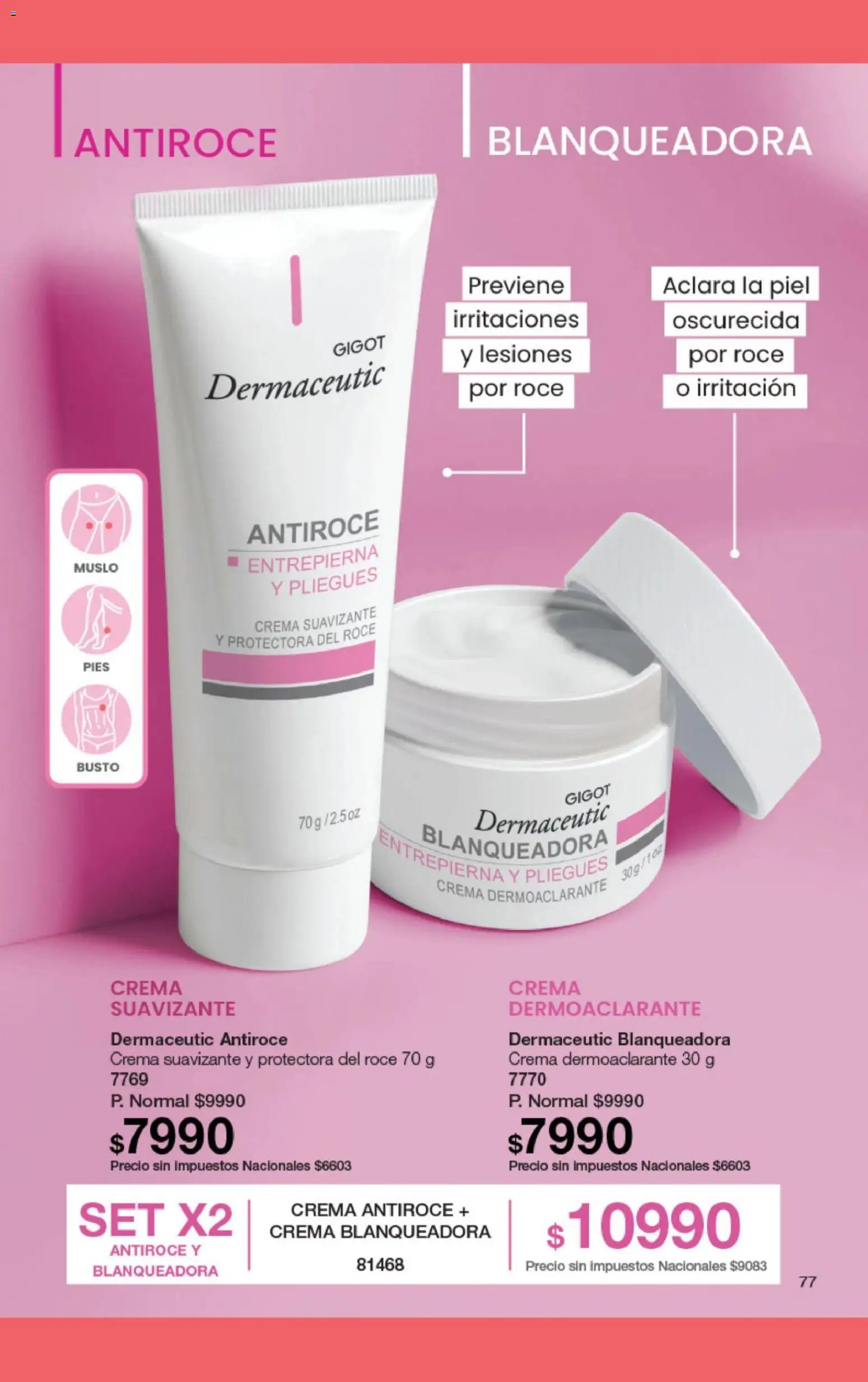 Gigot - CAMPAÑA 03 │ válido desde el 01.03.2026 | Página: 33 | Productos: Suavizante, Crema