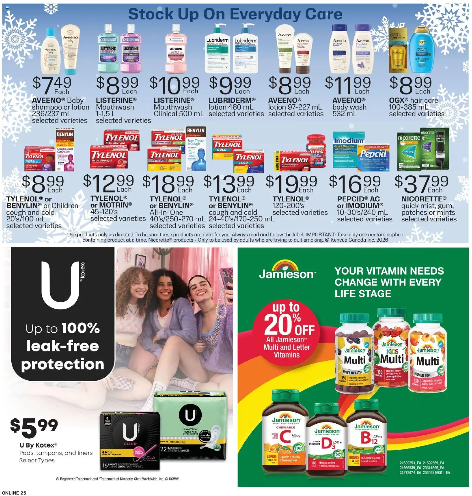 Fortinos flyer valid from 12.02.2026 | Page: 25 | Products: Wallet, Mouthwash, Vest, Oil