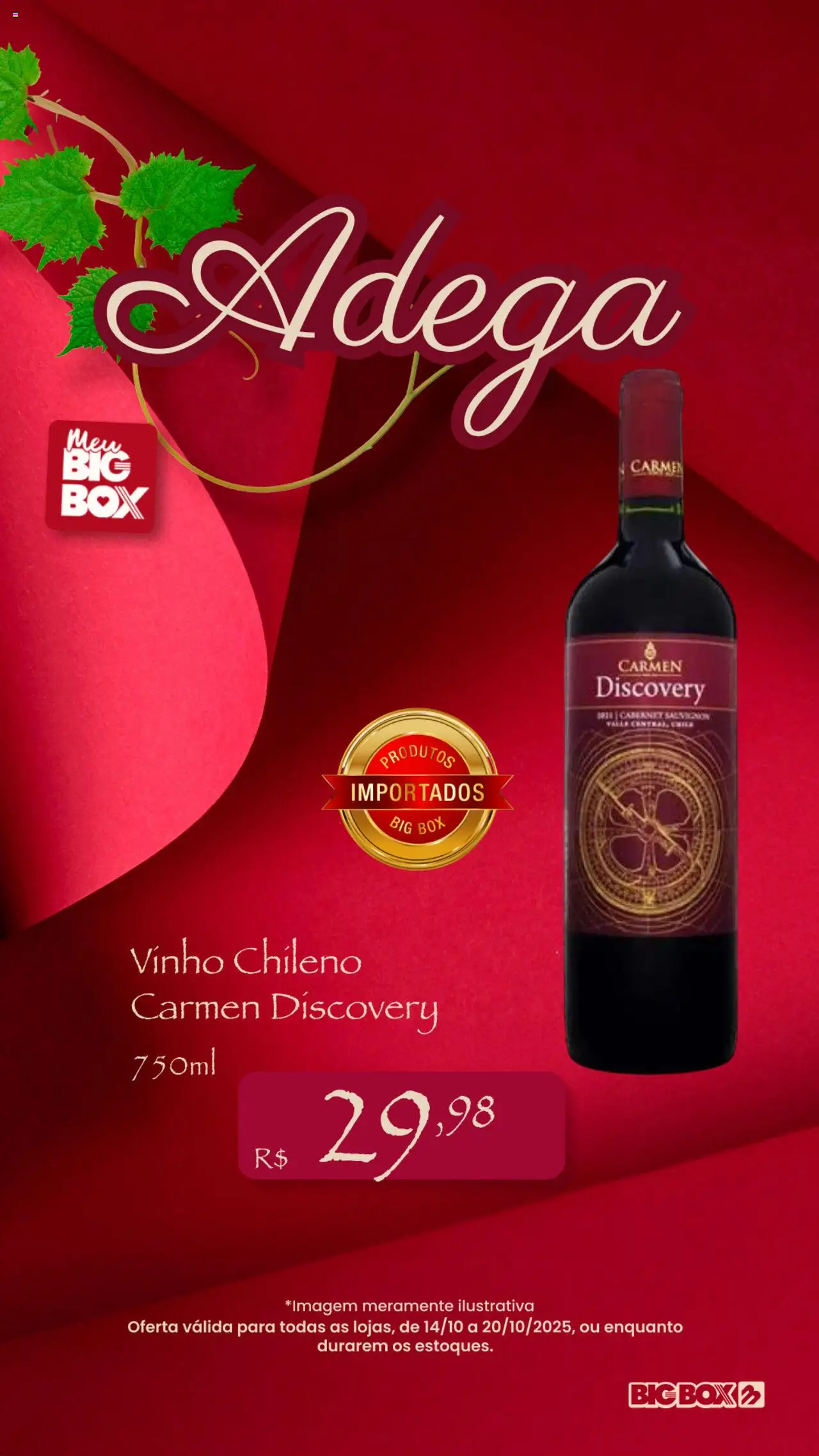 Big Box Folheto - válido de 14.10.2025 | Página: 5 | Produtos: Vinho
