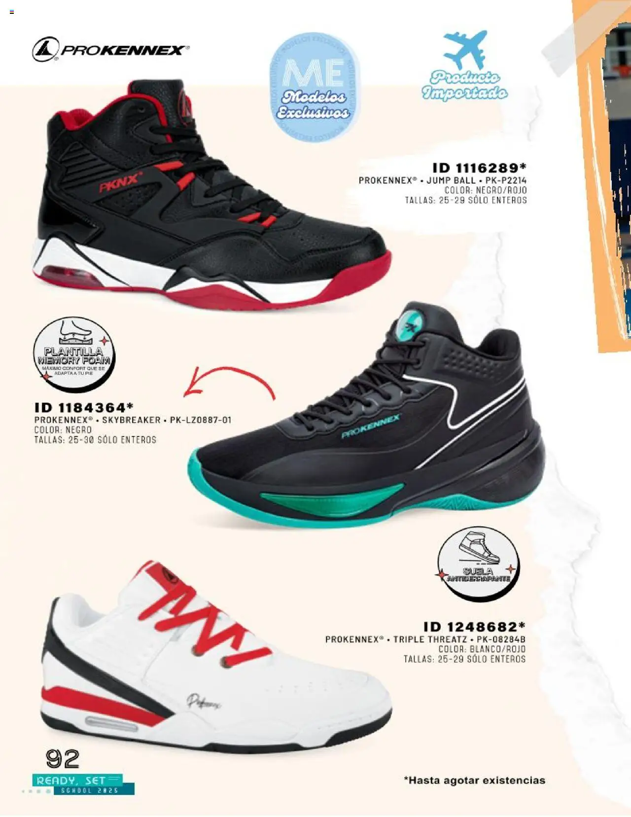 Nuevas ofertas de Price Shoes válidas en toda la República Mexicana desde el 26.08.2025. ¡Encuentra las mejores ofertas en Price Shoes - Catálogo Ready for School ! | Página: 92 | Productos: Aclarante