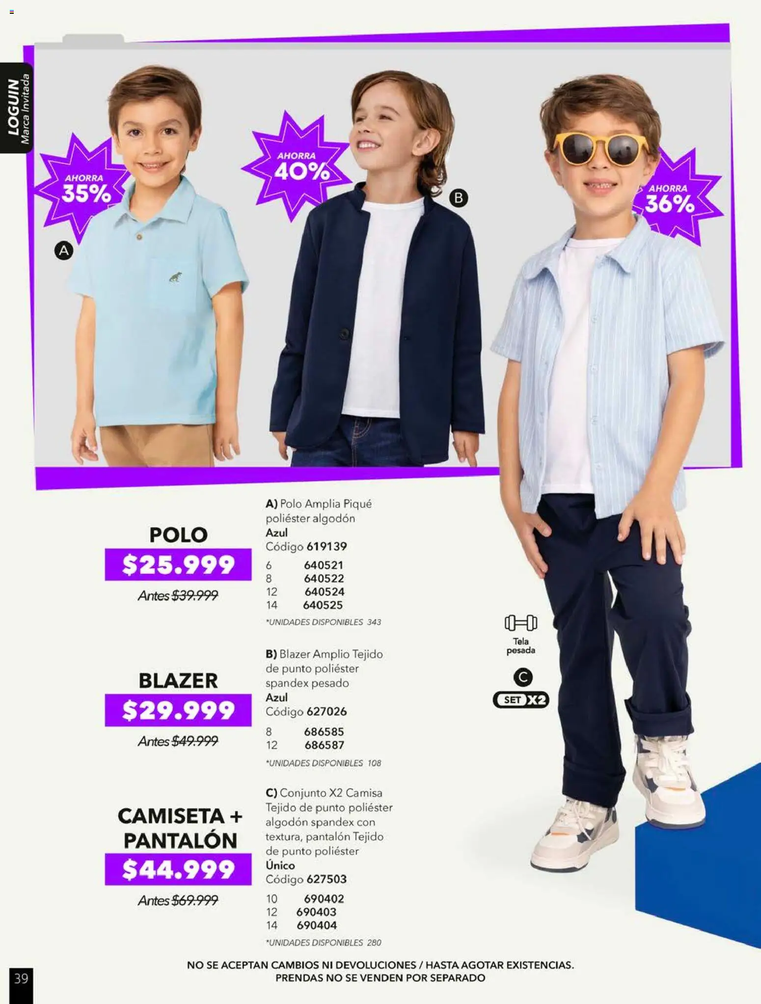 Pacifika revista - valida desde el 01.08.2026 | Página: 236 | Productos: Algodón, Camiseta, Conjunto, Camisa