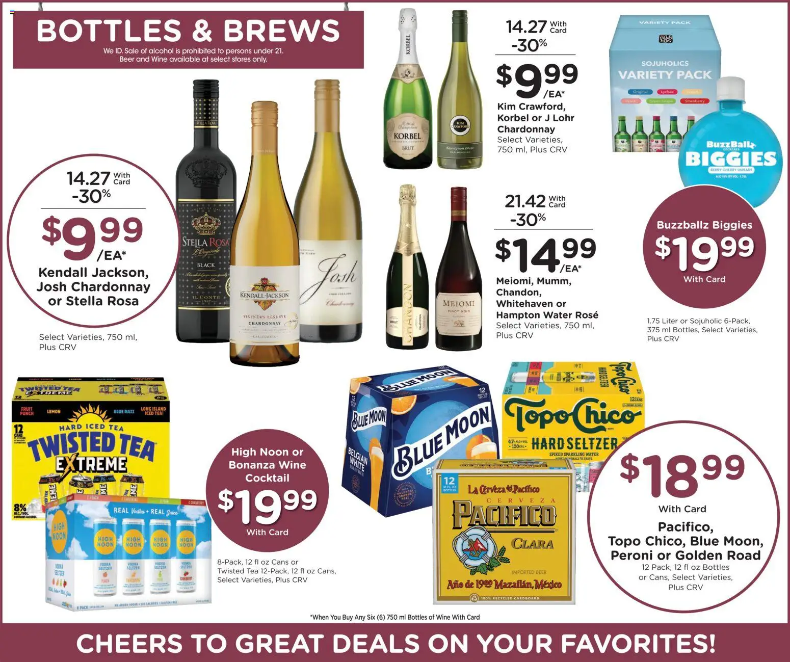 Ralphs Weekly Ad - valid from 15.04.2026 | Page: 11 | Products: Juice, Tea, Water, Lemon