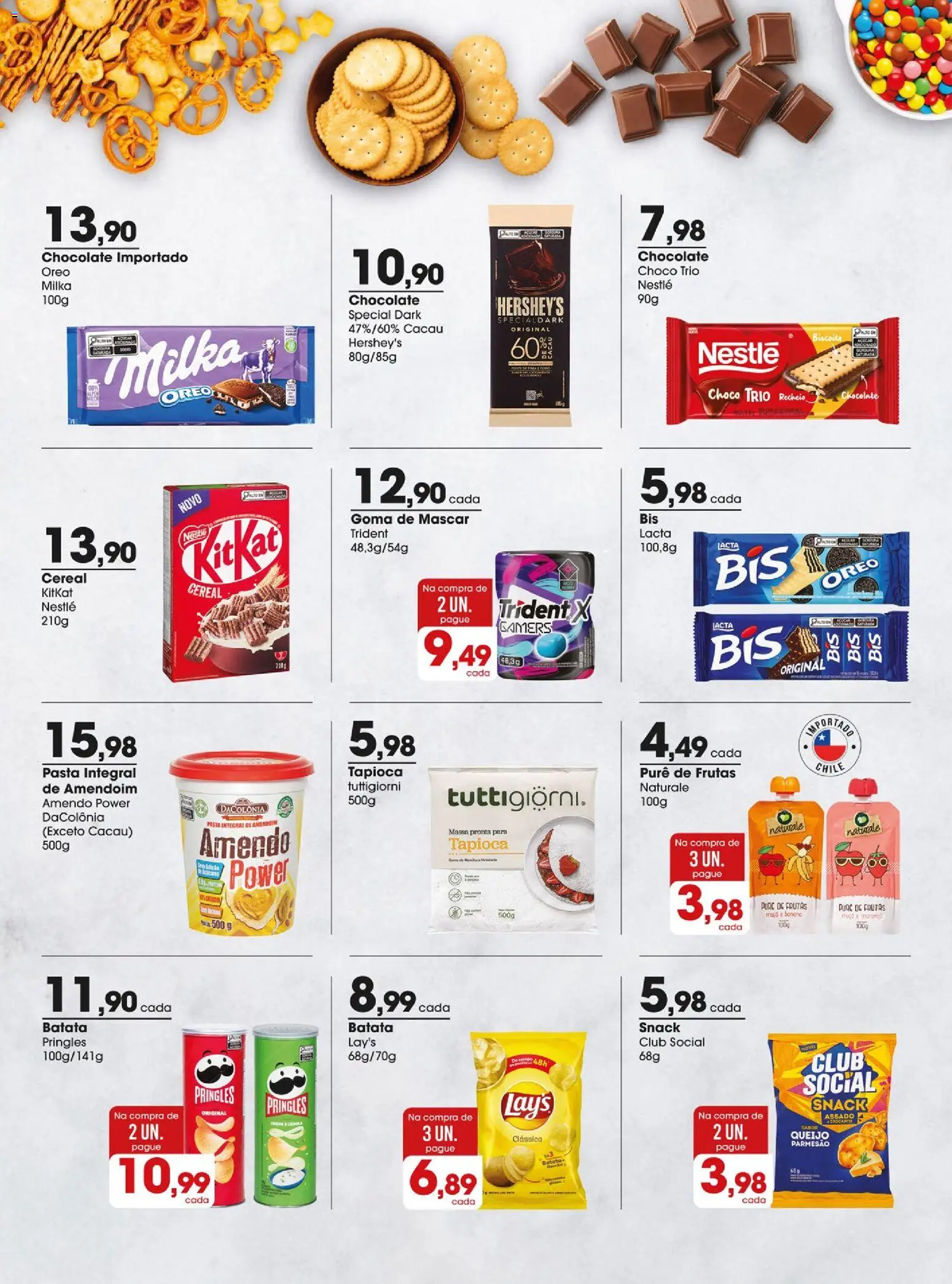 Zaffari Folheto - válido de 06.01.2026 | Página: 6 | Produtos: Tapioca, Queijo, Chocolate, Batata