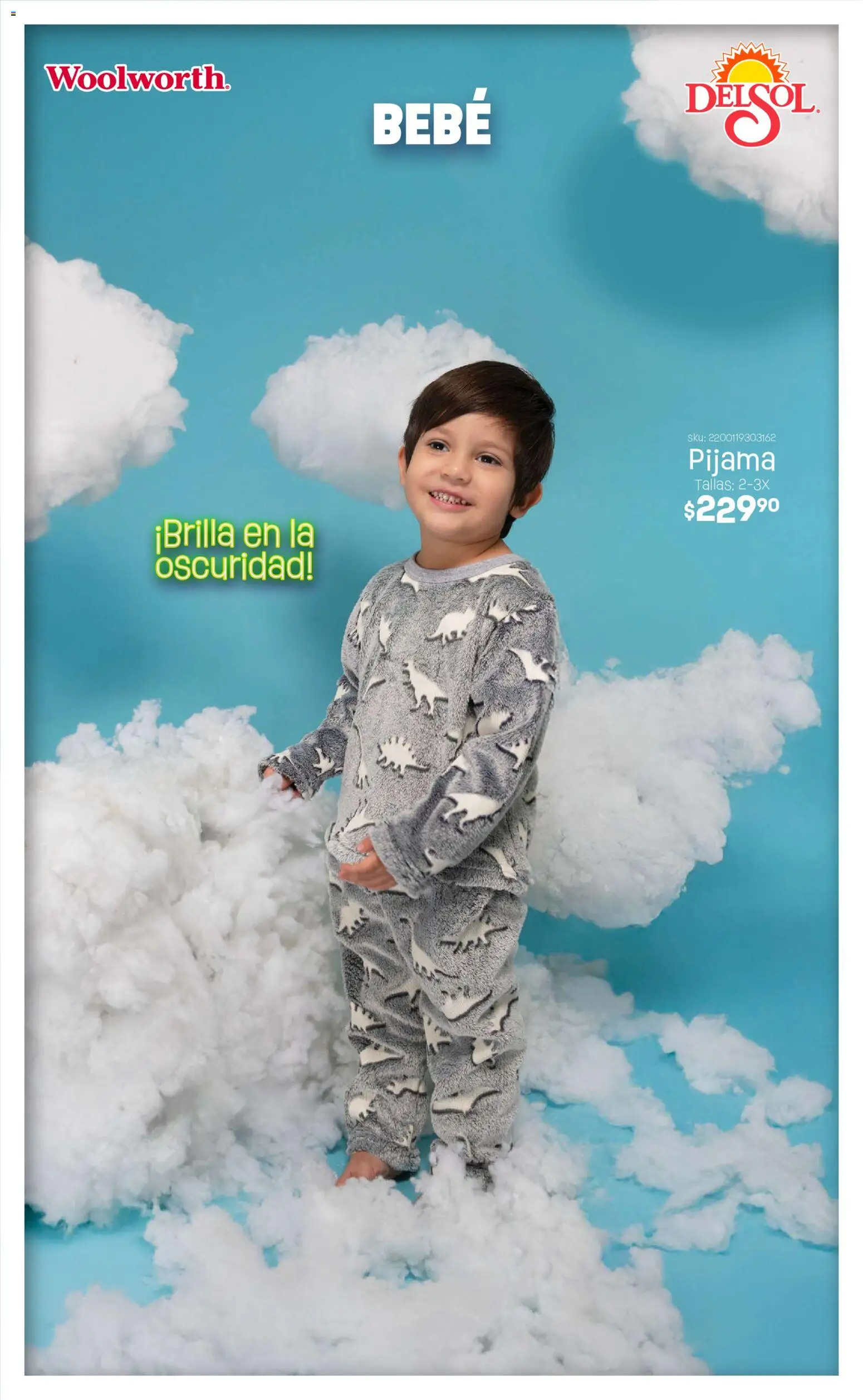 Nuevas ofertas de Del Sol y Woolworth válidas en toda la República Mexicana desde el 04.11.2025. ¡Encuentra las mejores ofertas en Del Sol y Woolworth catálogo! | Página: 20 | Productos: Pijama