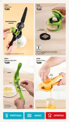 Vista previa de Betterware campaña 12 2025, nuevo folleto de la tienda, válido en México a partir del 01.12.2025 | Página: 46 | Productos: Navaja, Aji