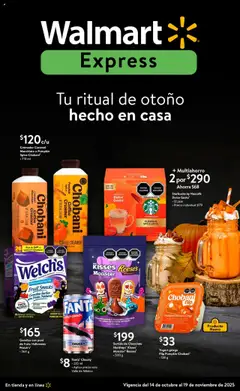 Vista previa de Walmart Express - Folleto, nuevo folleto de la tienda, válido en México a partir del 14.10.2025