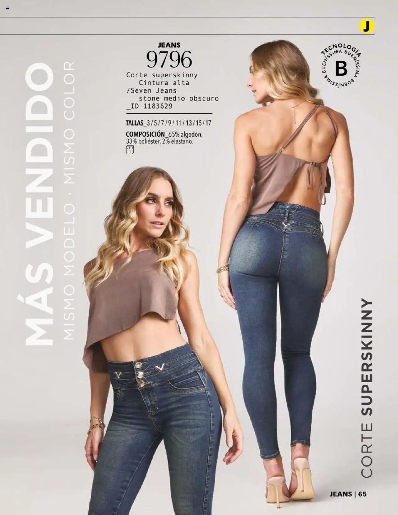 Nuevas ofertas de Price Shoes válidas en toda la República Mexicana desde el 11.02.2025. ¡Encuentra las mejores ofertas en Price Shoes catálogo Jeans Pri-Ver! | Página: 67