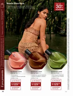 Natura - Ciclo 18/2025 - Pré-Visualização do folheto da loja Natura, válido de 30.10.2025 | Página: 50
