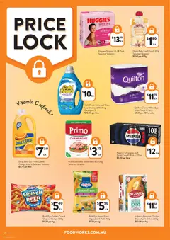 Preview of Foodworks  Catalogue  - valid from 28.01.2026 | Page: 26 | Products: Pepsi, Baby food, Water, Laundry