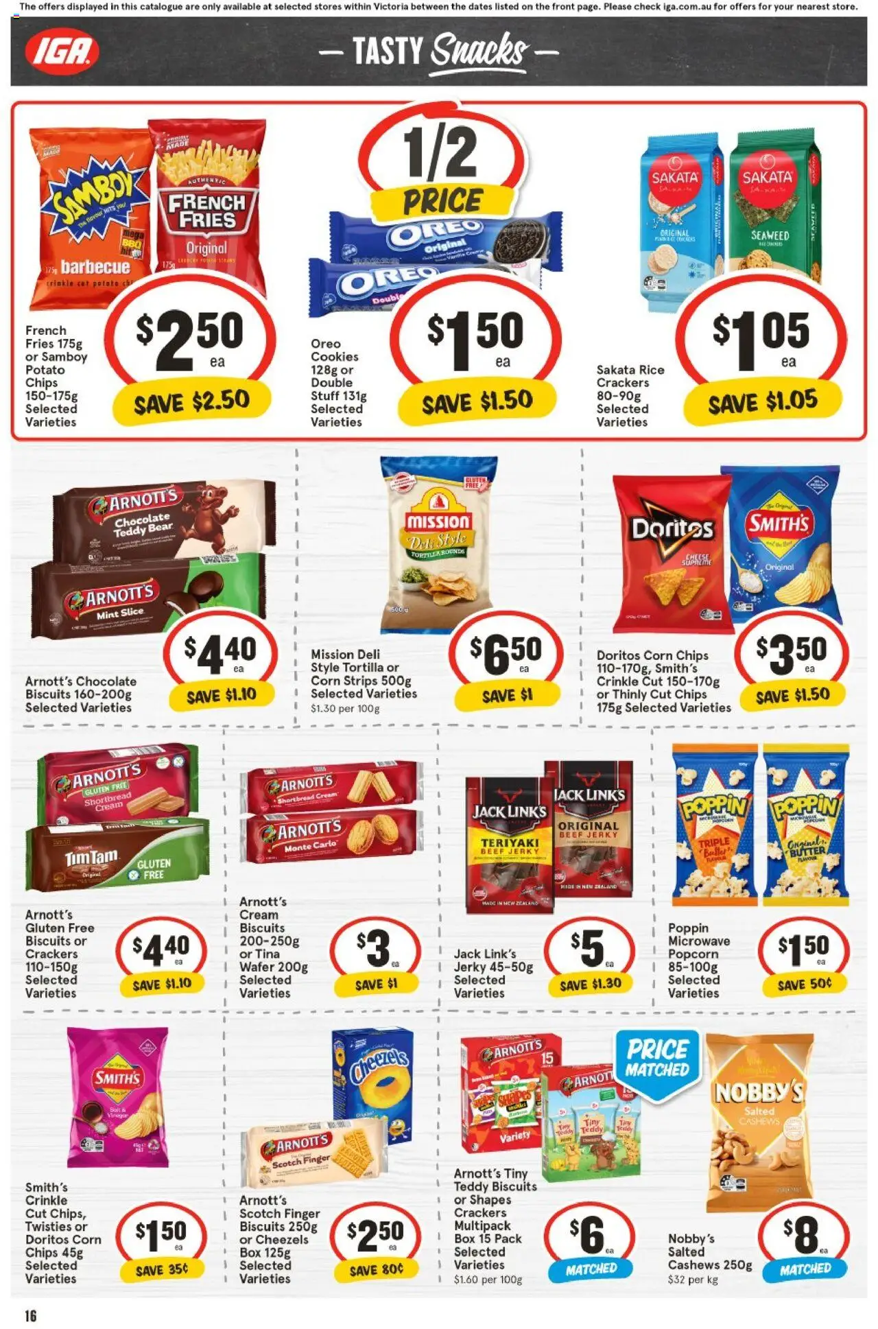 IGA catalogue - valid from 27.08.2025 | Page: 15 | Products: Box, Chocolate, Beef, Chips