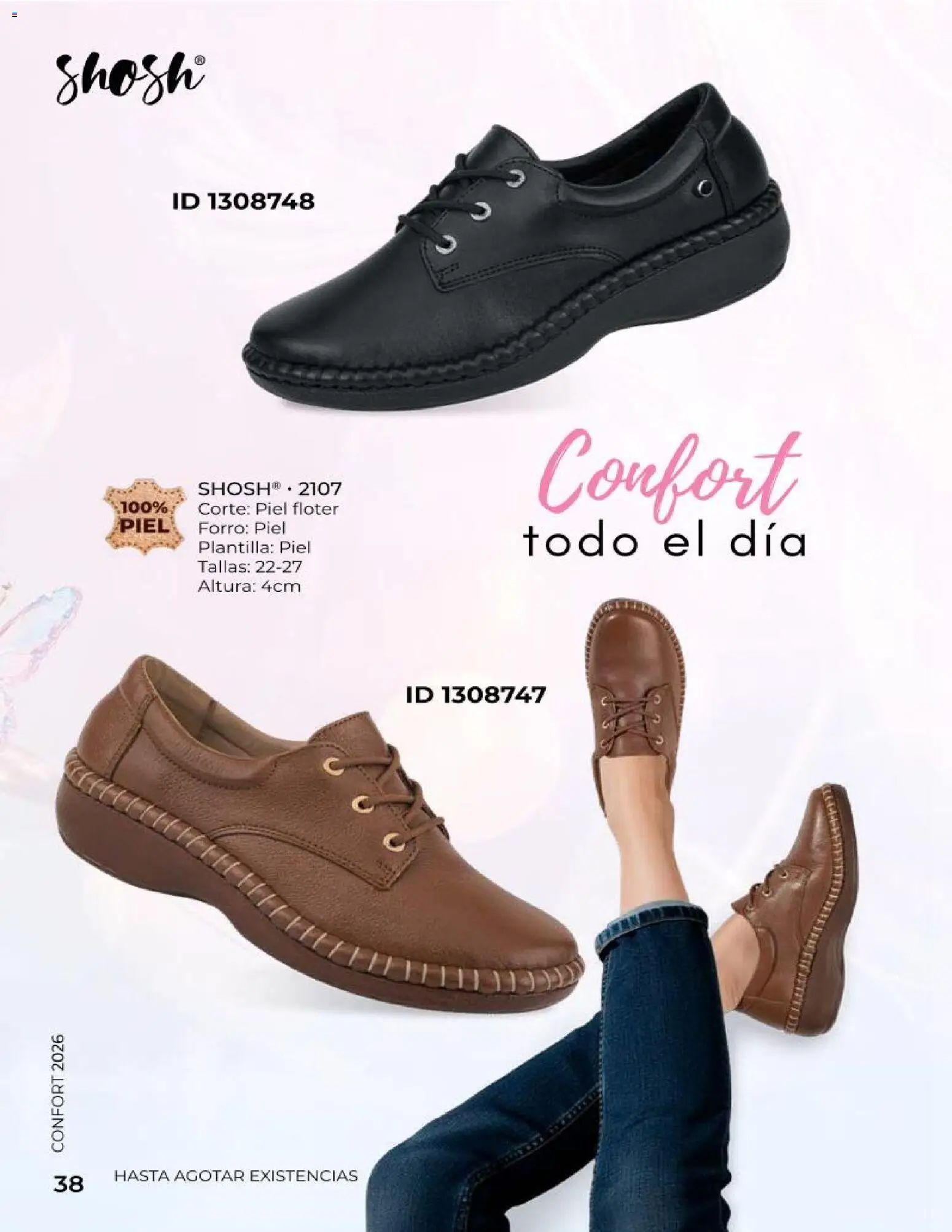 Nuevas ofertas de Price Shoes válidas en toda la República Mexicana desde el 23.04.2026. ¡Encuentra las mejores ofertas en Price Shoes catálogo Especial Confort! | Página: 38