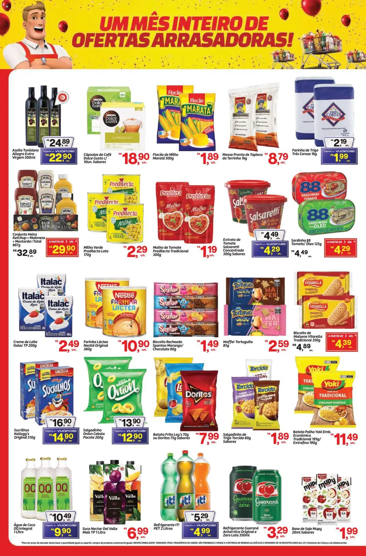 Fort Atacadista Folheto - válido de 20.10.2025 | Página: 2 | Produtos: Óleo, Ketchup, Batata, Azeite