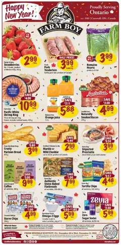 Preview of Farm Boy weekly flyer / circulaire from shop Farm Boy valid from 26.12.2025
