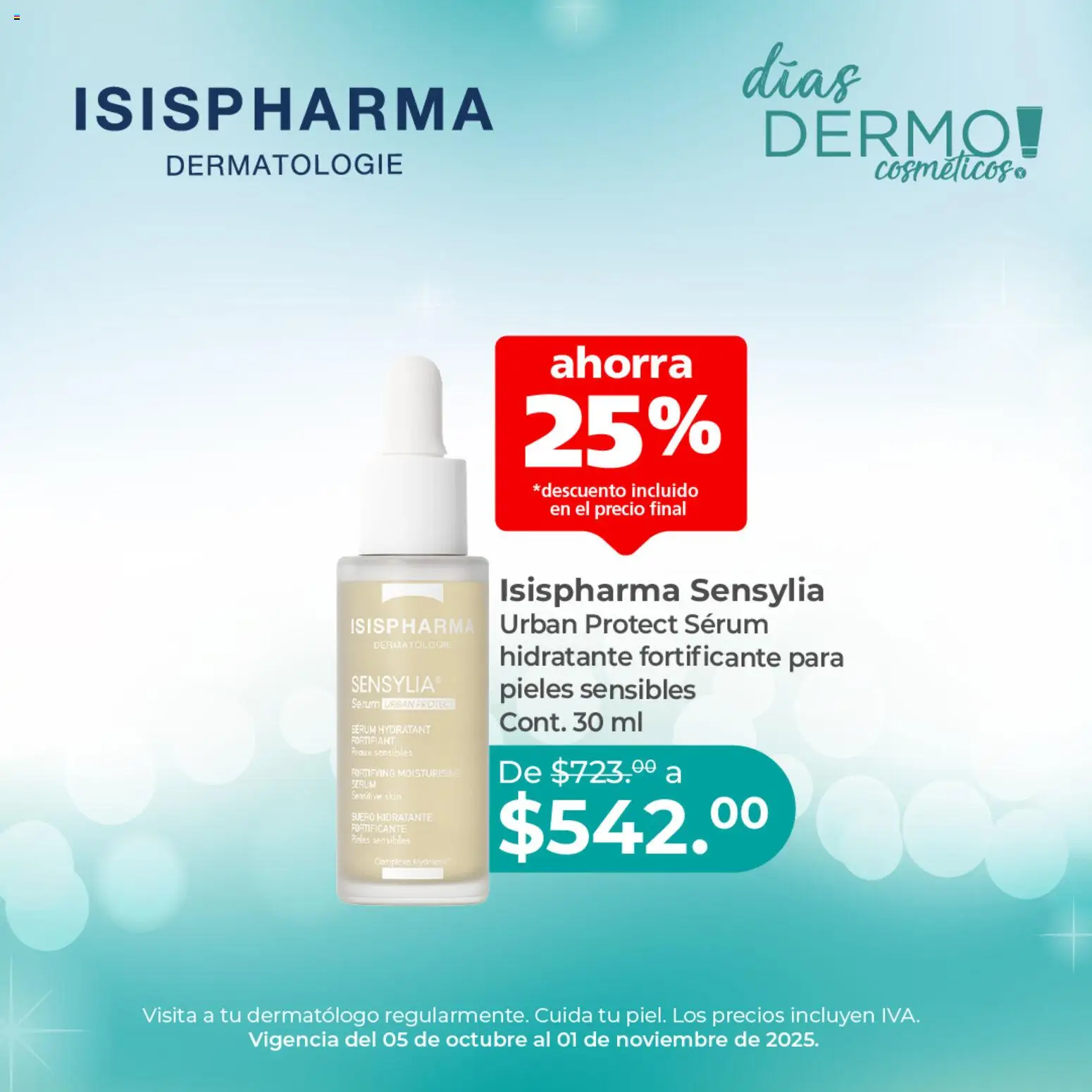 Nuevas ofertas de Farmacia San Pablo válidas en toda la República Mexicana desde el 05.10.2025. ¡Encuentra las mejores ofertas en Farmacia San Pablo catálogo Isispharma! | Página: 2 | Productos: Serum