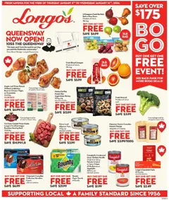 Preview of Longo's weekly flyer / circulaire from shop Longo's valid from 08.01.2026