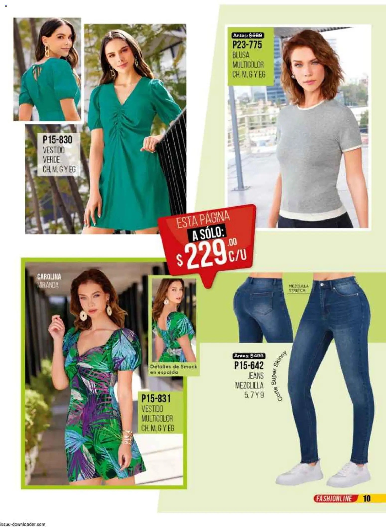 Nuevas ofertas de Cklass válidas en toda la República Mexicana desde el 31.10.2025. ¡Encuentra las mejores ofertas en Cklass catálogo Super Rebajas Ropa! | Página: 13 | Productos: Blusa, Vestido